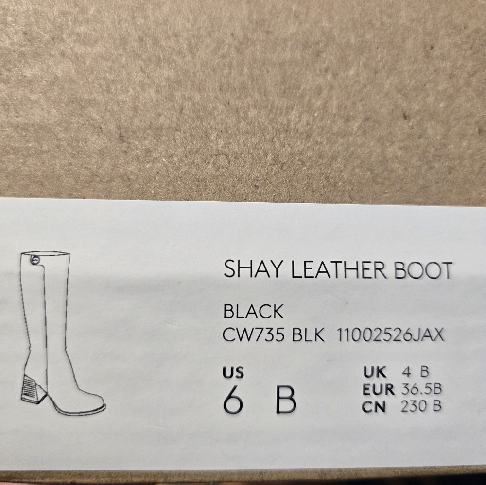 Coach Shay Leather Boots Sz 6 - Picture 3 of 10